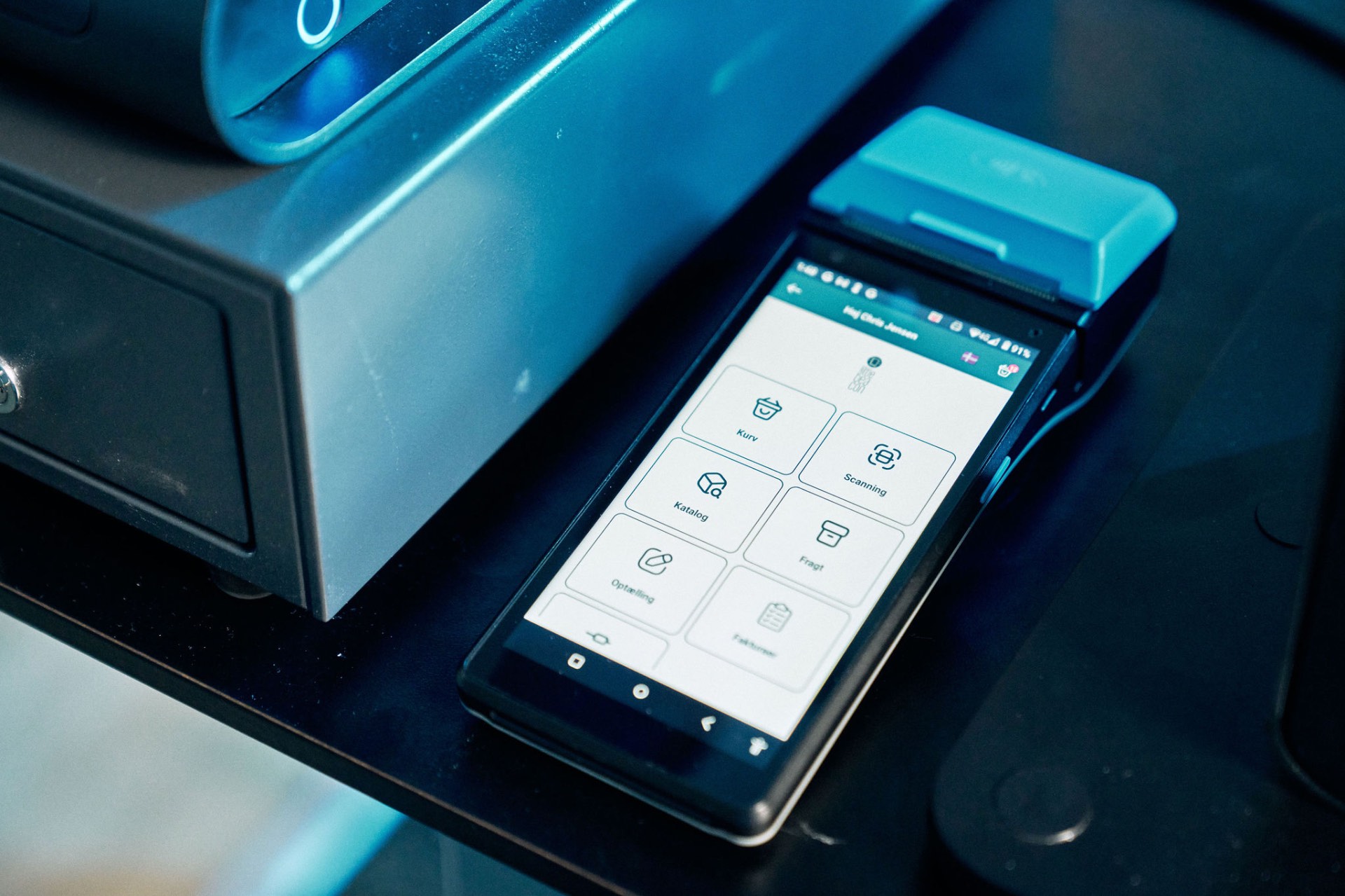 POS-system til butik & retail · Little Beacon